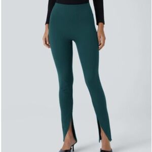 NEW-Halara Flex™ High Waisted Front Split Work Pants
Deep Teal/M(full_length)